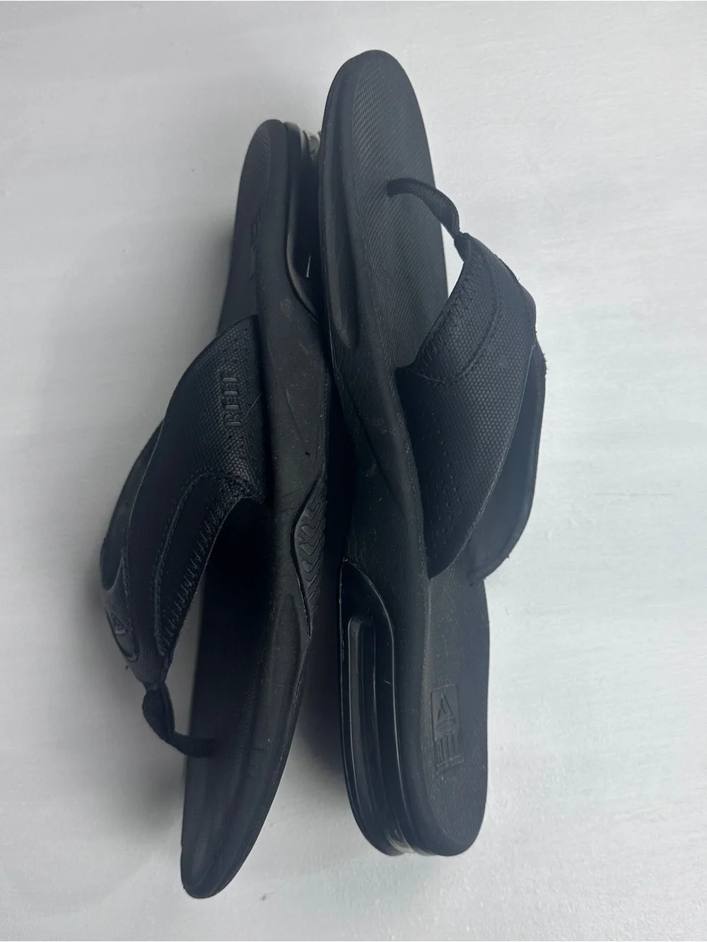 Reef Men's Black Flip Flop Sandals